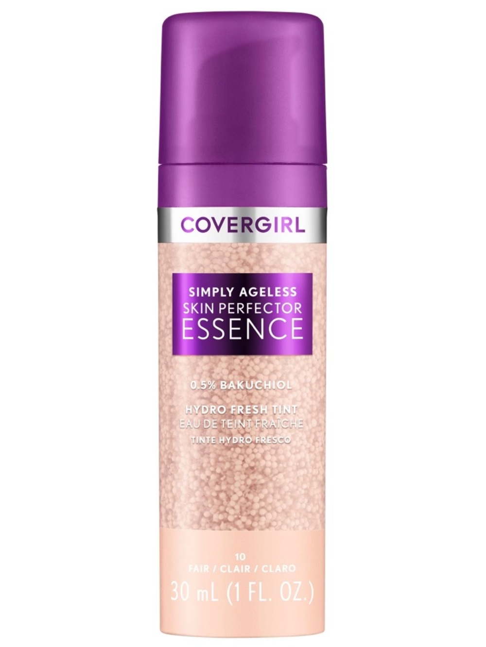 3/$12 CoverGirl 10 Fair/Clair Simply Ageless Hydro Fresh Tint Foundation 1oz